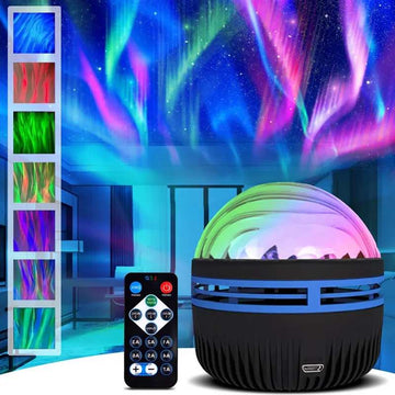 Northern Lights Galaxy Aurora Wave Projector