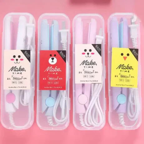 Mini Portable Hair Straightener For Women